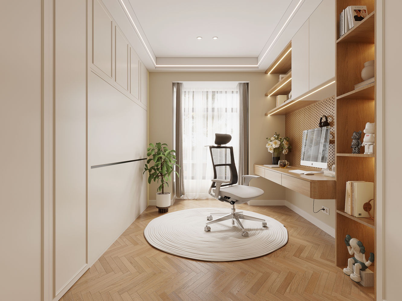 奶油法式家装-3