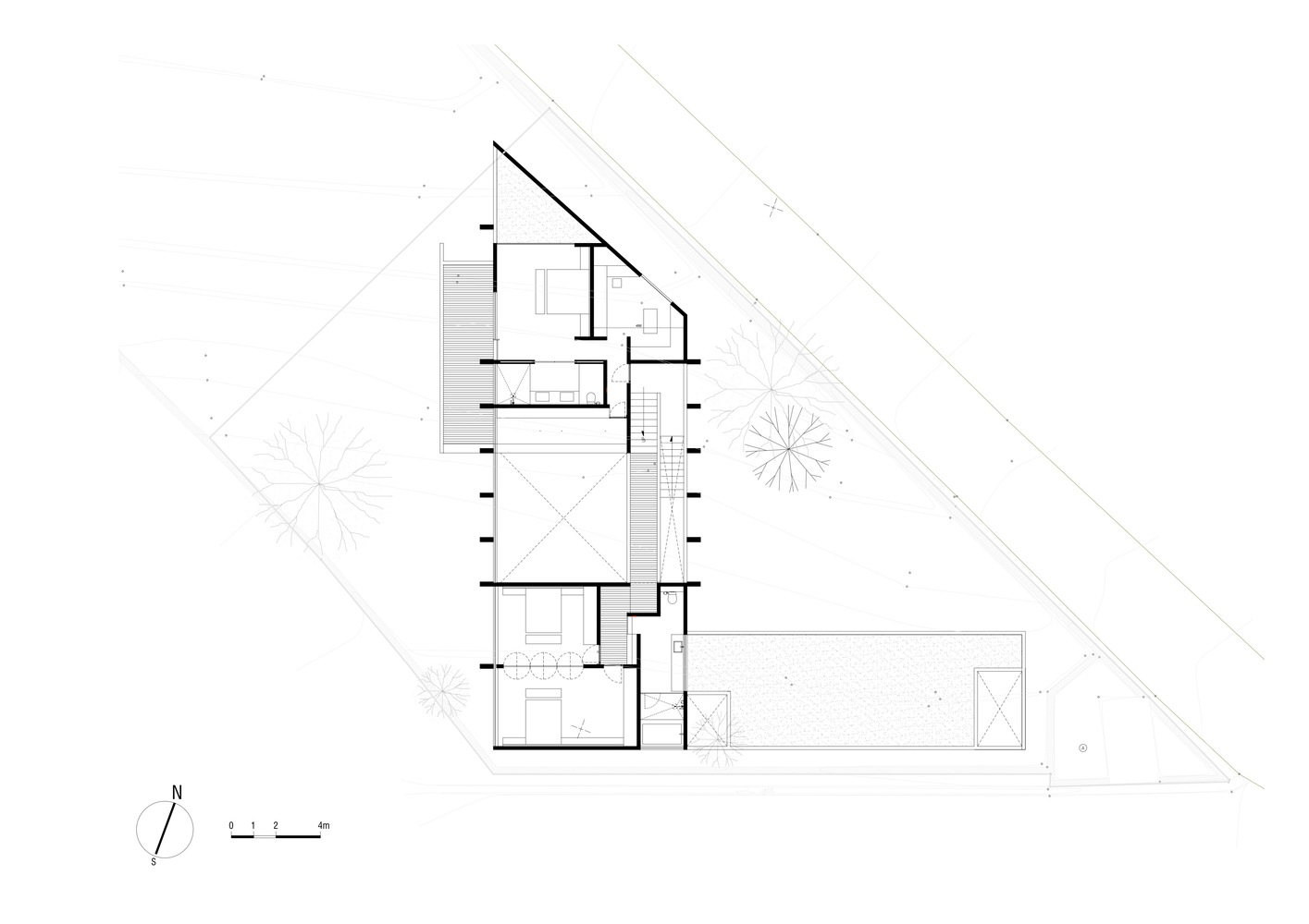 印度尼西亚巴厘岛“混凝土与木材的共生”住宅-61