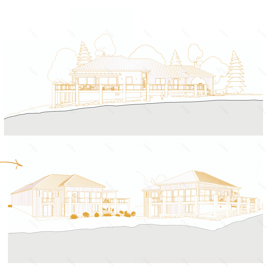 柯蒂斯湖景别墅丨美国俄亥俄丨31 Grados Arquitectura-11