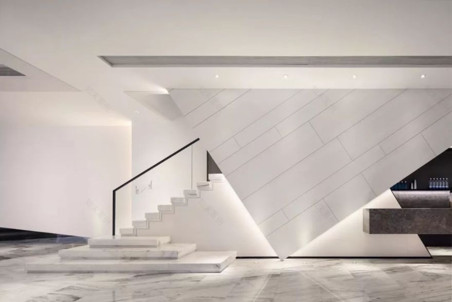 几何律动中的莆田正荣销售中心-28