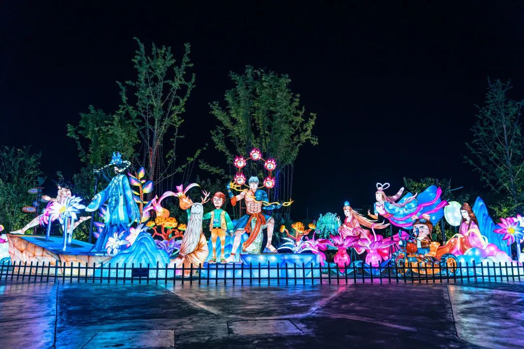 210000m²襄阳夜游新地标！一秒穿越山海经-27