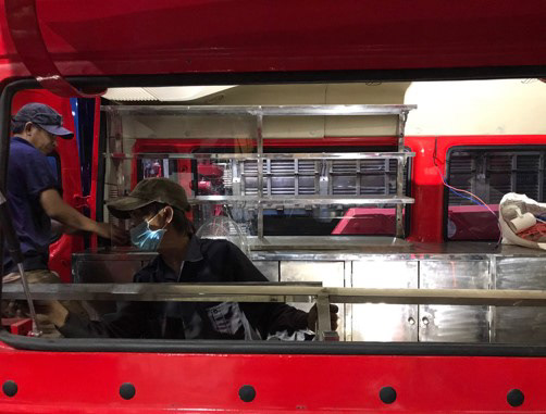 农心旅游卡车内部丨Chien Vu-9