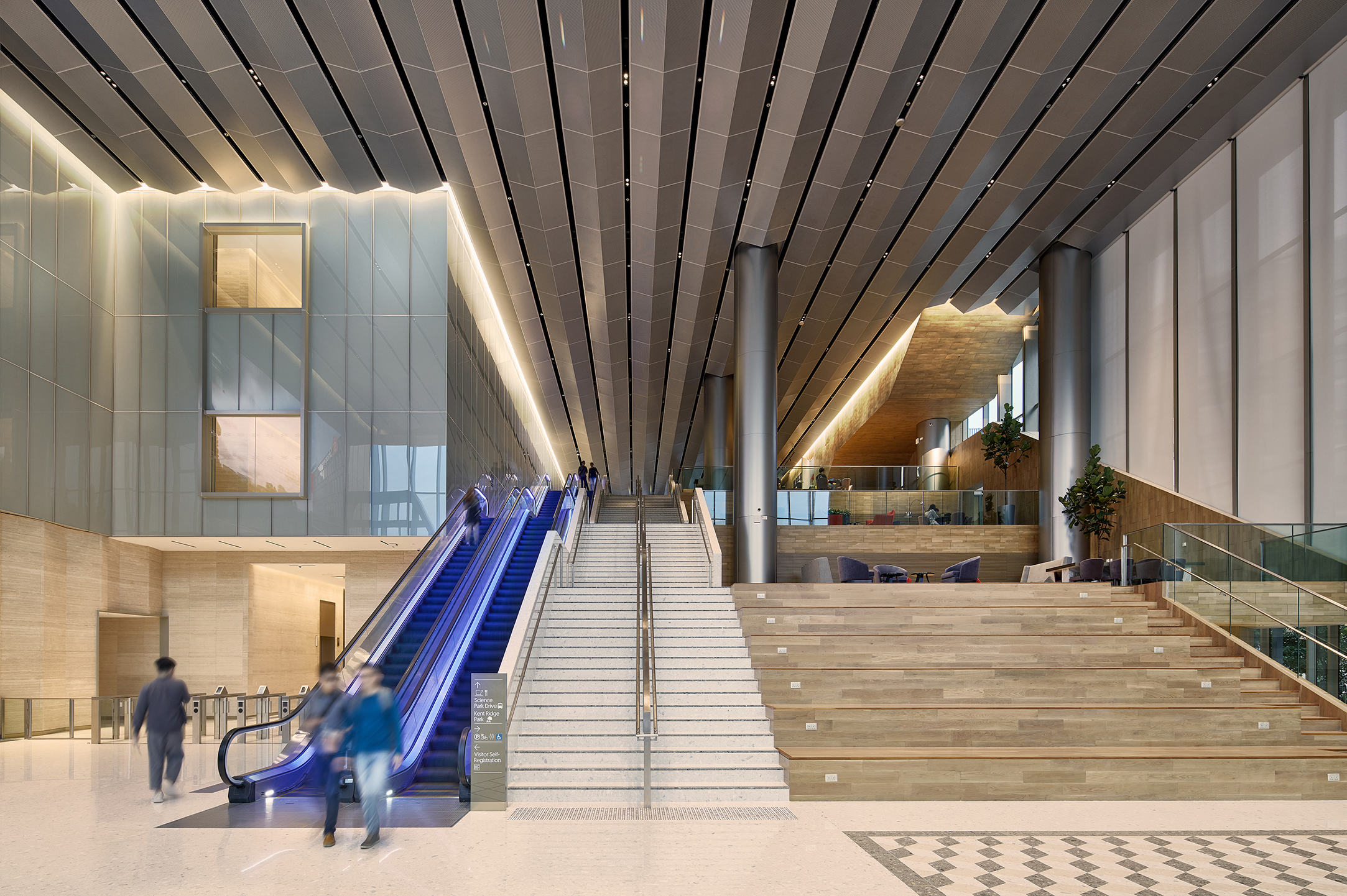 新加坡科学公园地标设计，优雅建筑灯光展现生态和谐-20