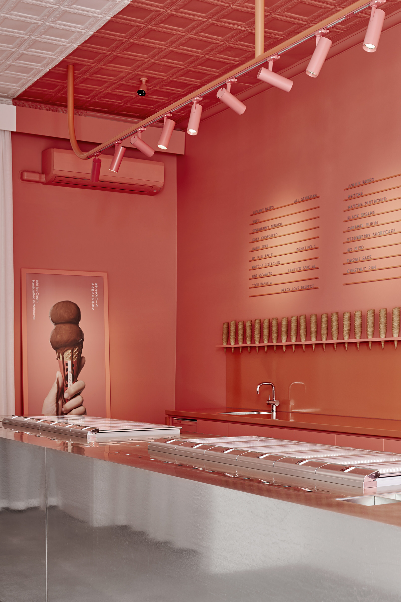 色彩冰淇淋店丨澳大利亚墨尔本丨Architects EAT-8