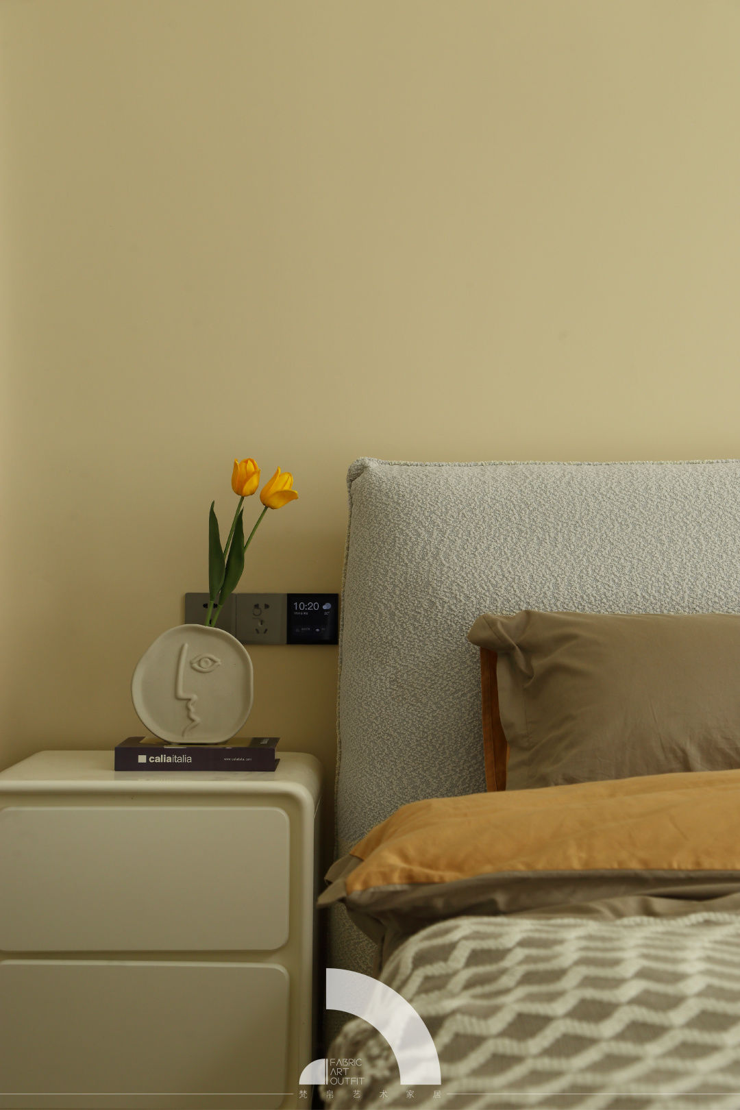 梵帛艺术「焦糖可可」糖果色中古风家居设计-40