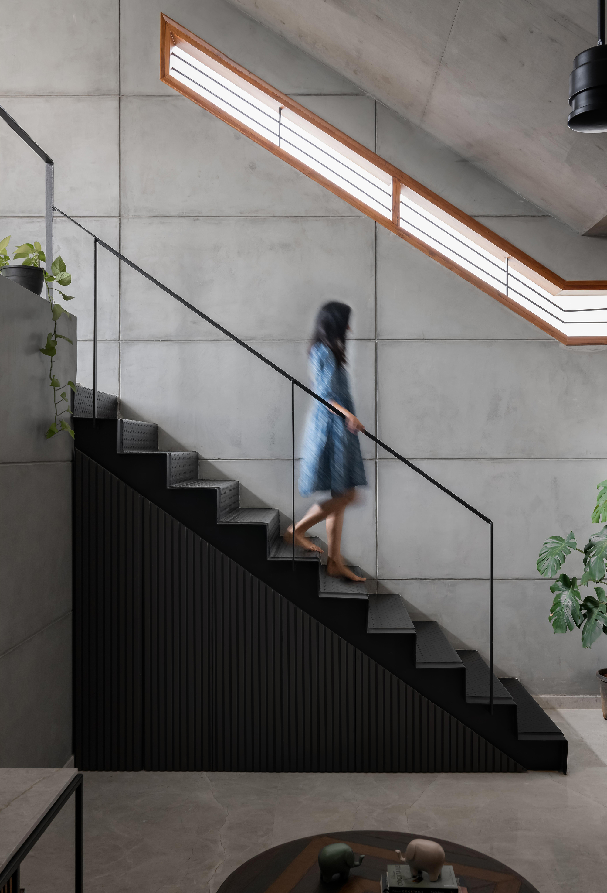 三极管公寓丨印度班加罗尔丨Kamat & Rozario Architecture-17