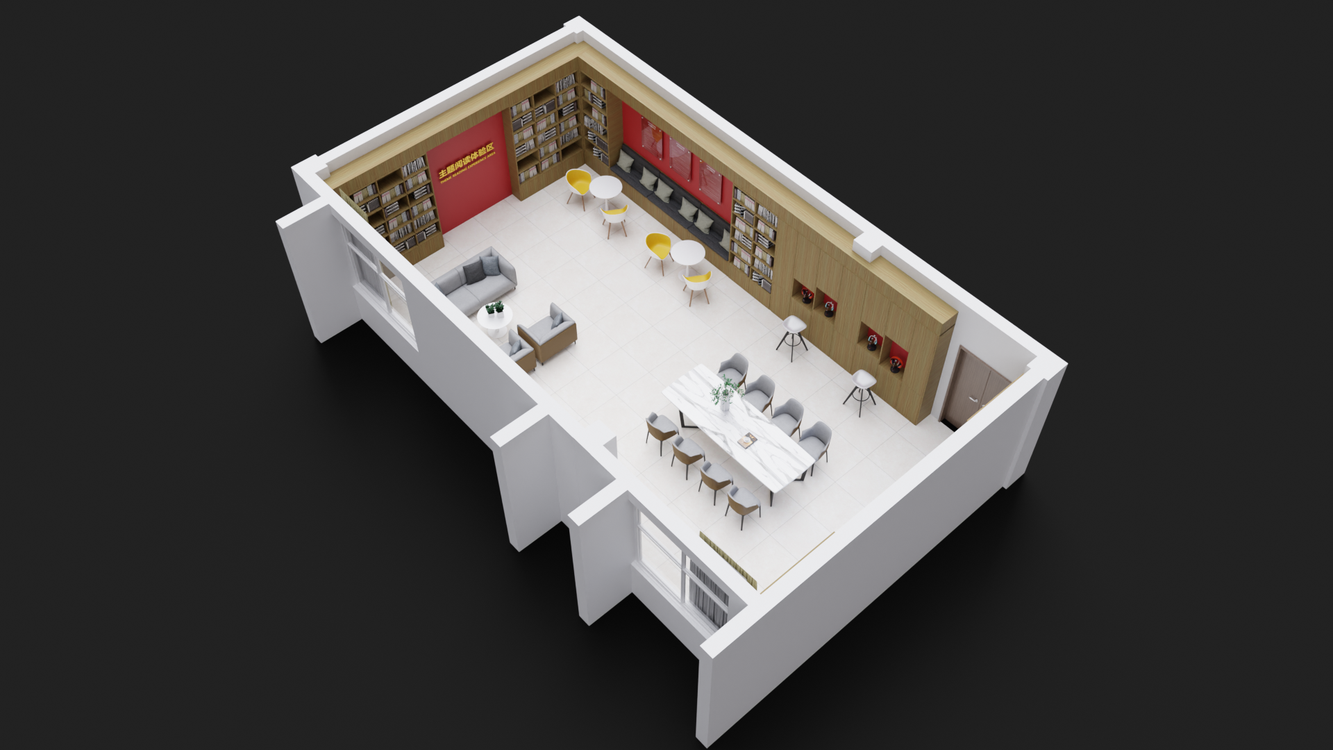 广西新发展来宾分公司办公楼文化设计丨中国来宾-20