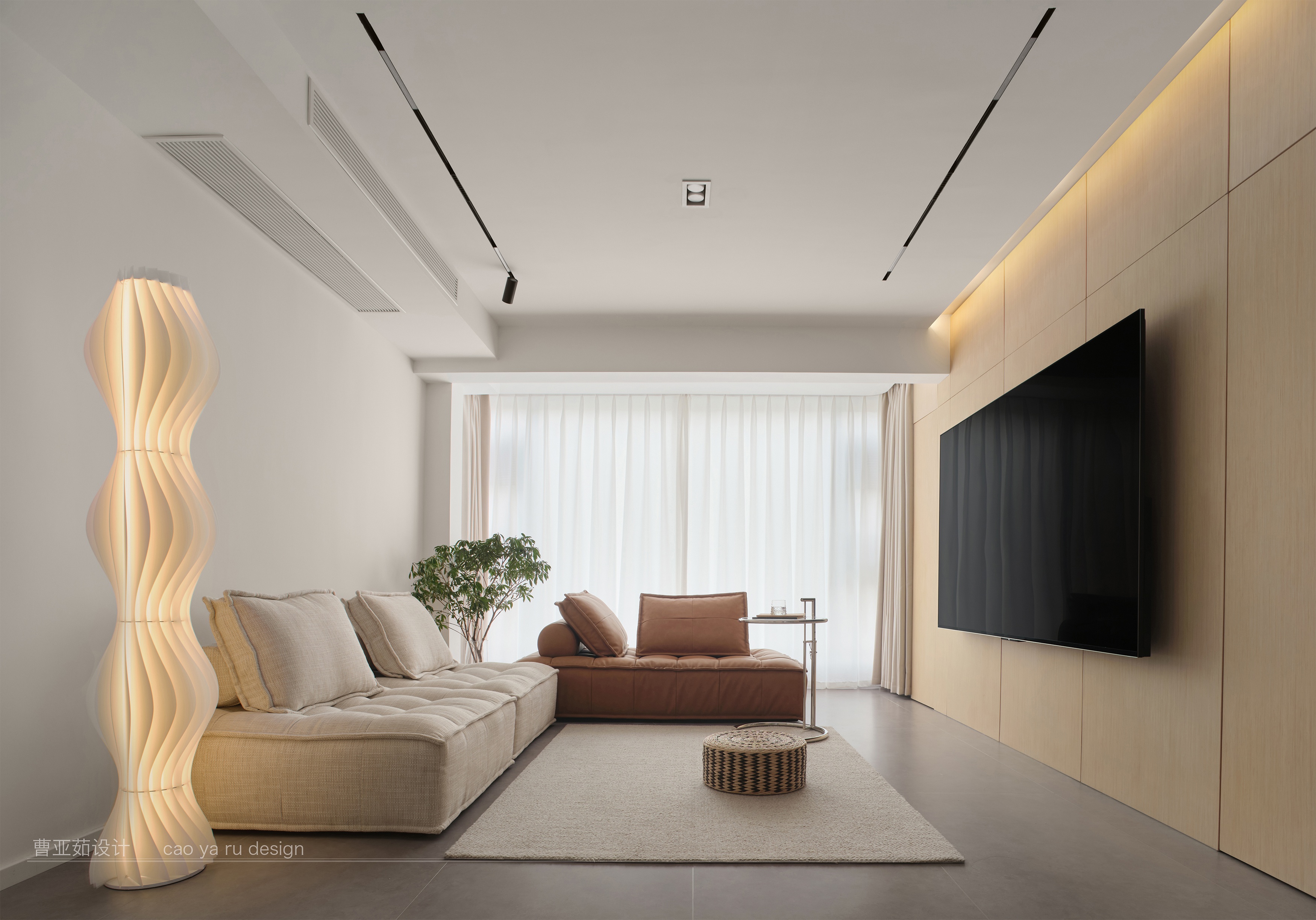 屿山行实景 · 原木极简风婚房设计-19