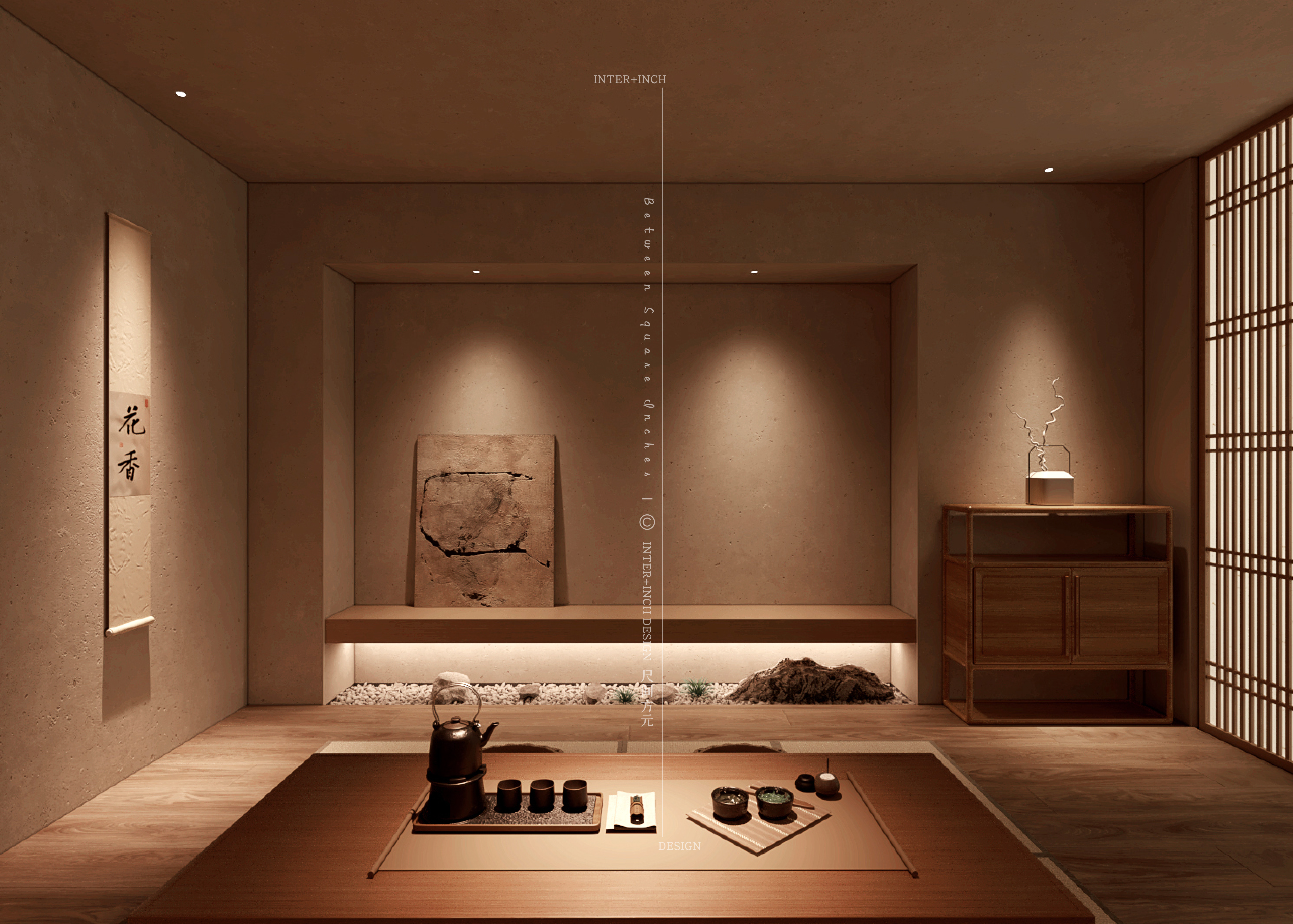 禅意新中式茶室商业空间设计丨尺间方元-18
