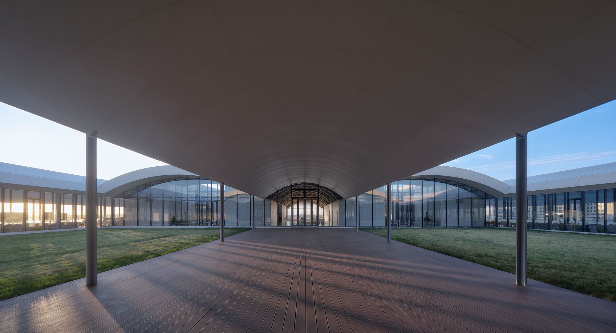 LIBRARY AND SCHOOL GATE OF CAUC | TJAD ORIGINAL DESIGN STUDIO - ARCH2O-18