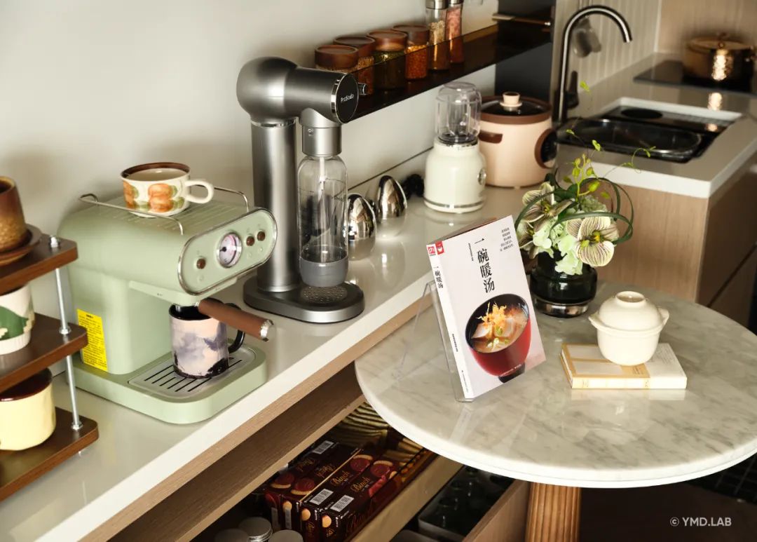 《学霸养成基地39㎡》孩子放学后从作业辅导到深夜食堂的不焦虑公寓丨上海岳蒙空间设计-13