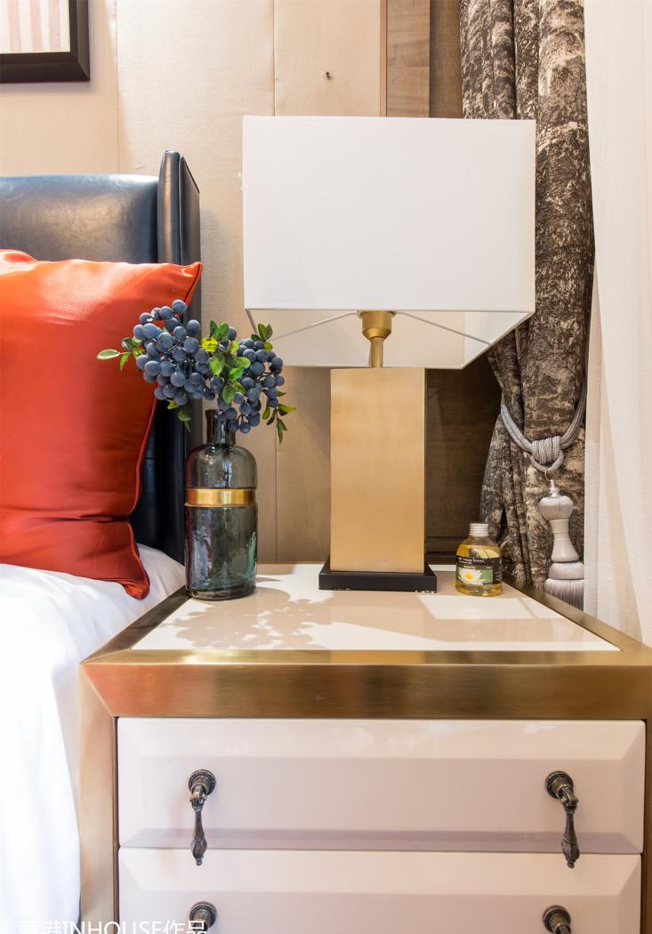 
INHOUSE设计：鑫江桂花园样板间软装 -20