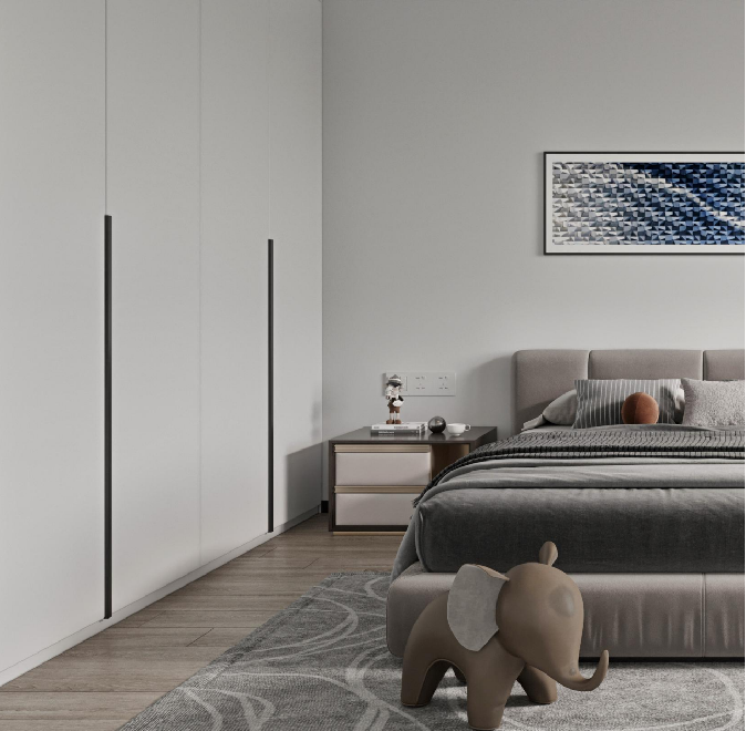 现代时尚之家 · 西安万家灯火复室住宅设计丨中国西安丨西安.大小空间设计-19