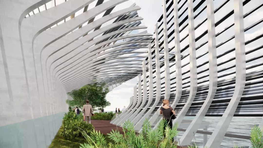 海浪之舞 | 滨海栈桥的空间艺术-23