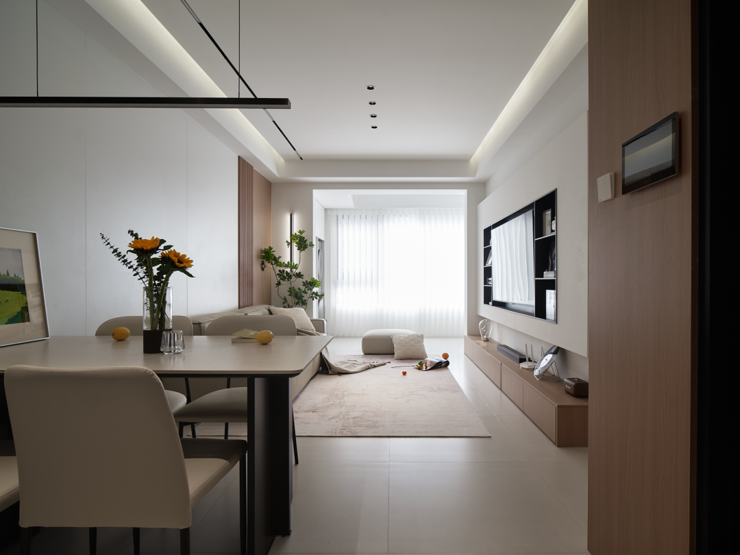 90平现代+原木奶油风家装丨中国闵行丨上海欧碧雅空间设计-21