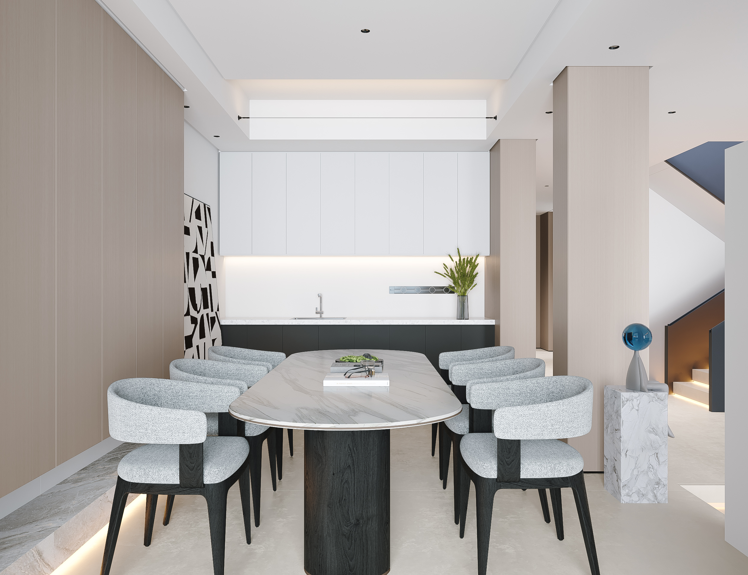 山和院子现代简约别墅-6