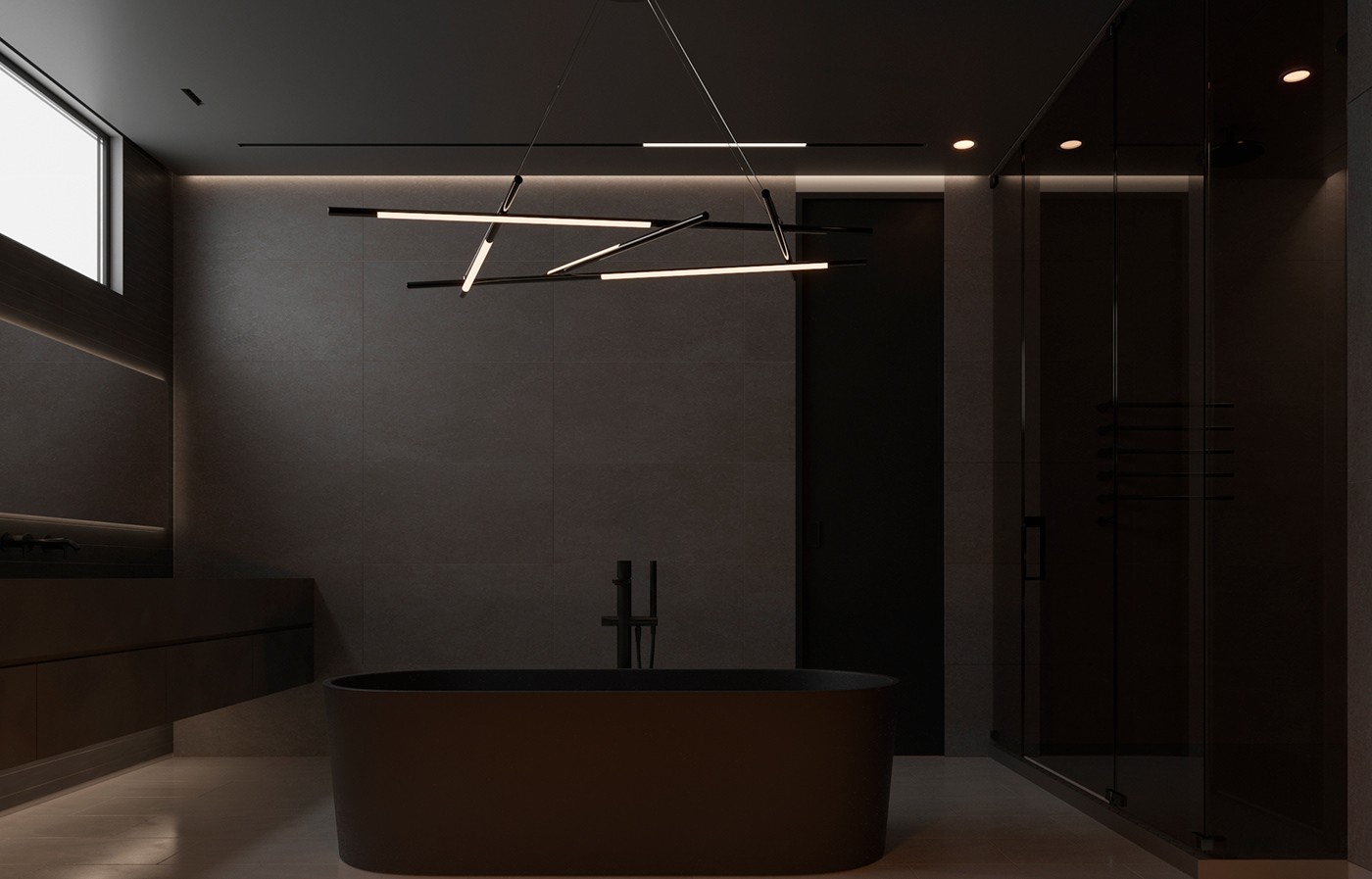 现代原木黑灰空间设计  高级有格调！-10