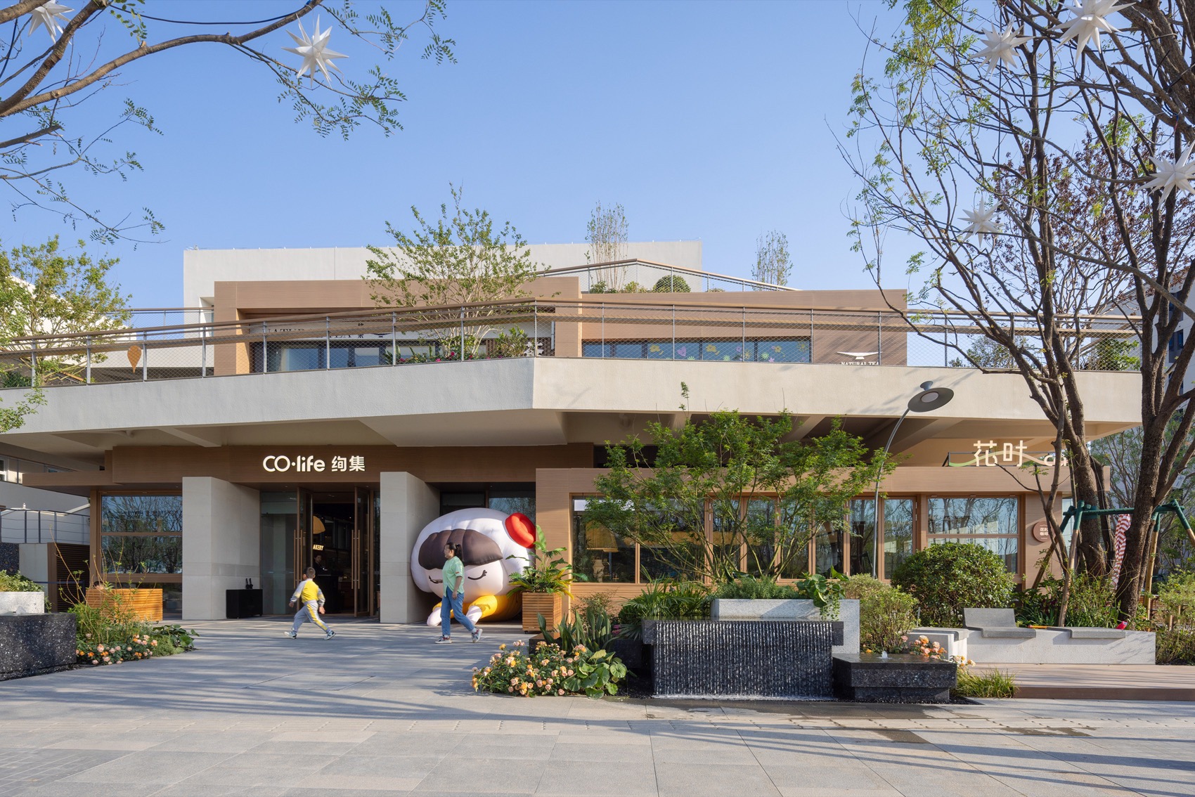 西安万科理想城北区小镇中心·池岛丨中国西安丨成都九十建筑设计有限公司-28