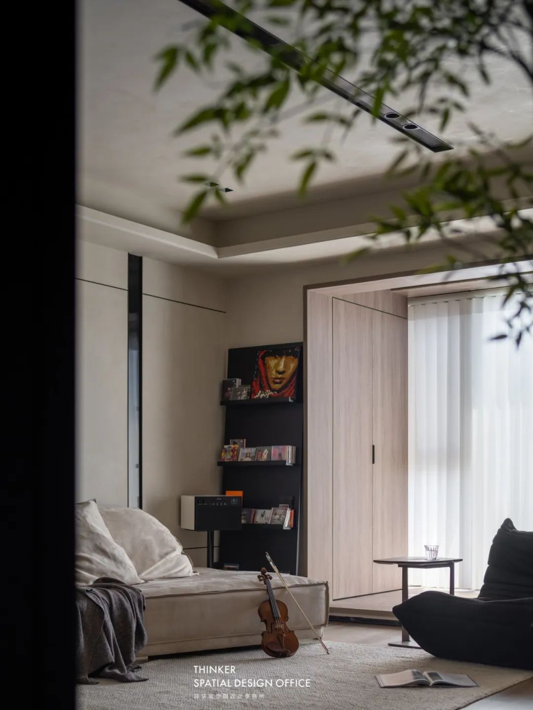 现代简约空间 · 夫妻小爱好融合的兴趣集结地丨诗享家设计-51