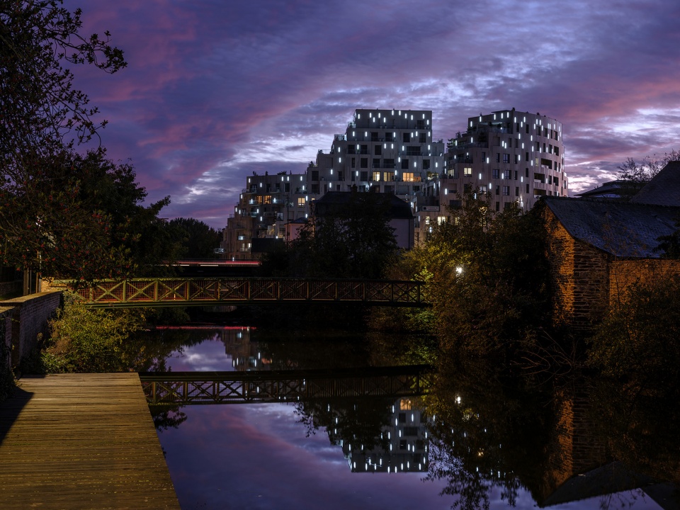 法国雷恩 Ascension Paysagère 住宅综合体 | 绿色河畔的高密度建筑设计-80