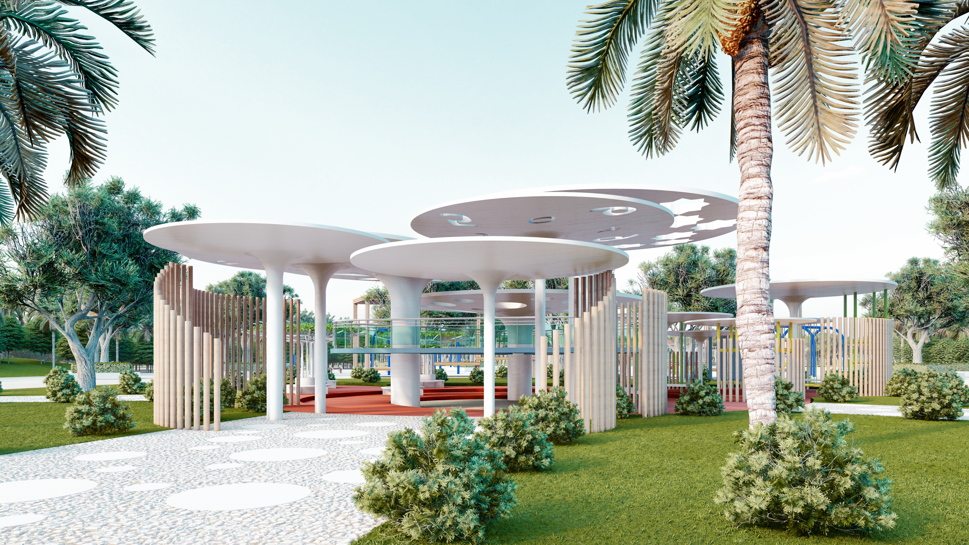 自然游乐场丨埃及开罗丨开罗大学工程学院建筑系-5