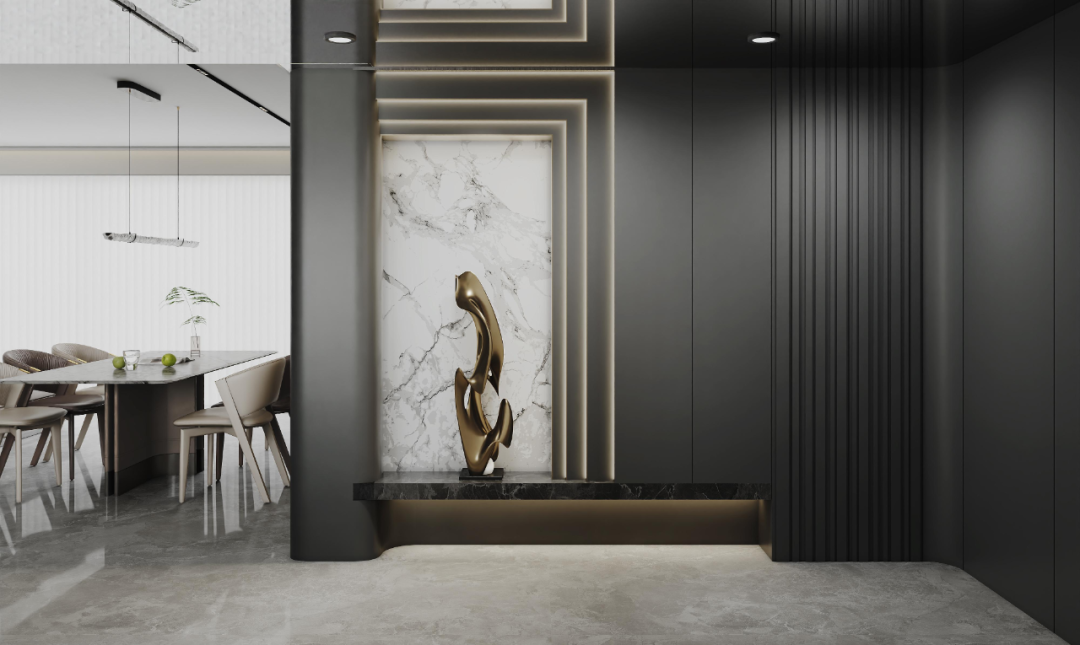 珹上润府255㎡|深调韵律下的现代轻奢诗意栖居-19