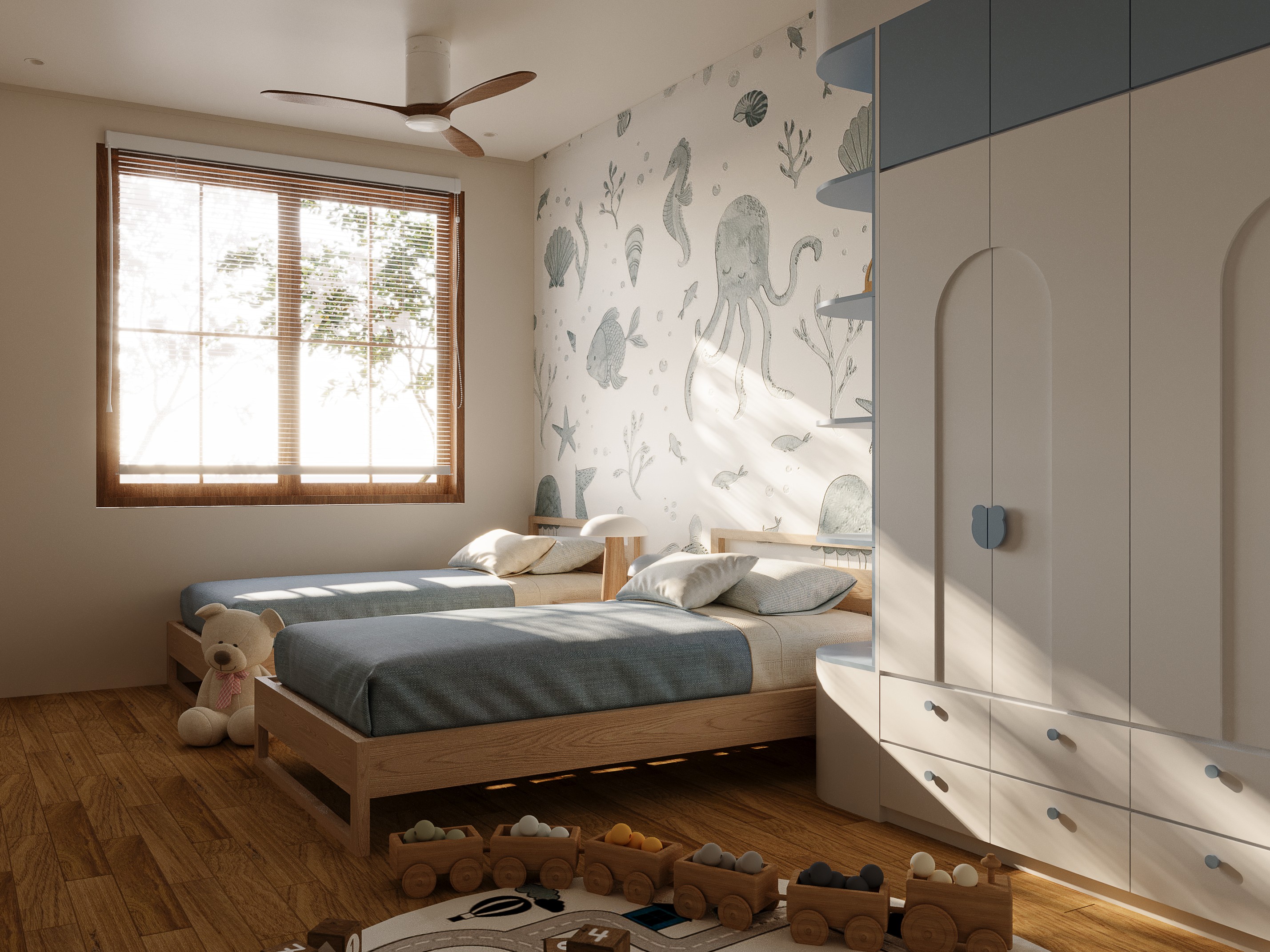 Tropical Scandinavian Villa in Vietnam-27