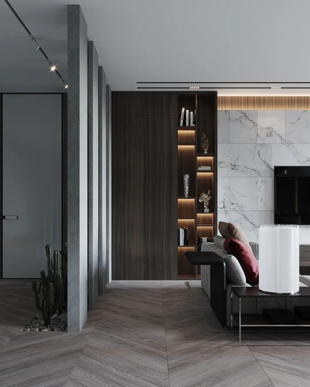 现代轻奢公寓设计丨阿塞拜疆丨Kamran Kerimov-13