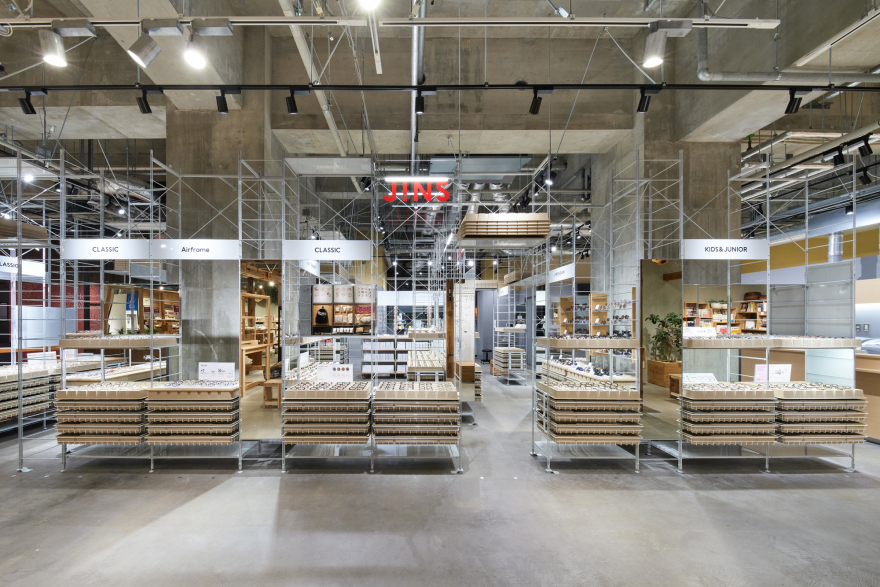 JINS 睛姿函馆店丨日本丨Schemata Architects + Jo Nagasaka-24