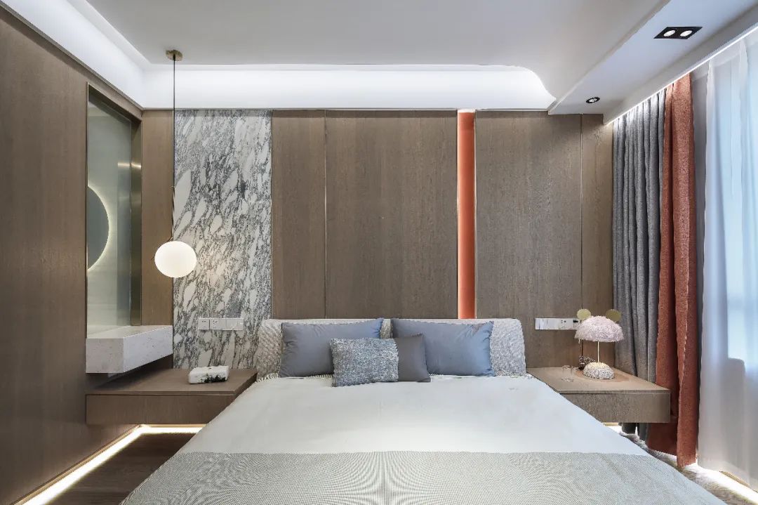 御品公馆 | 现代简约婚房设计,低调奢华的空间体现-30