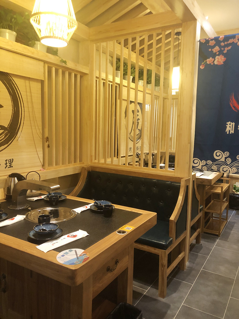北京广聚苑和牛烤肉料理店装修设计案例丨中国北京丨万中设计王本餐饮空间设计机构-27