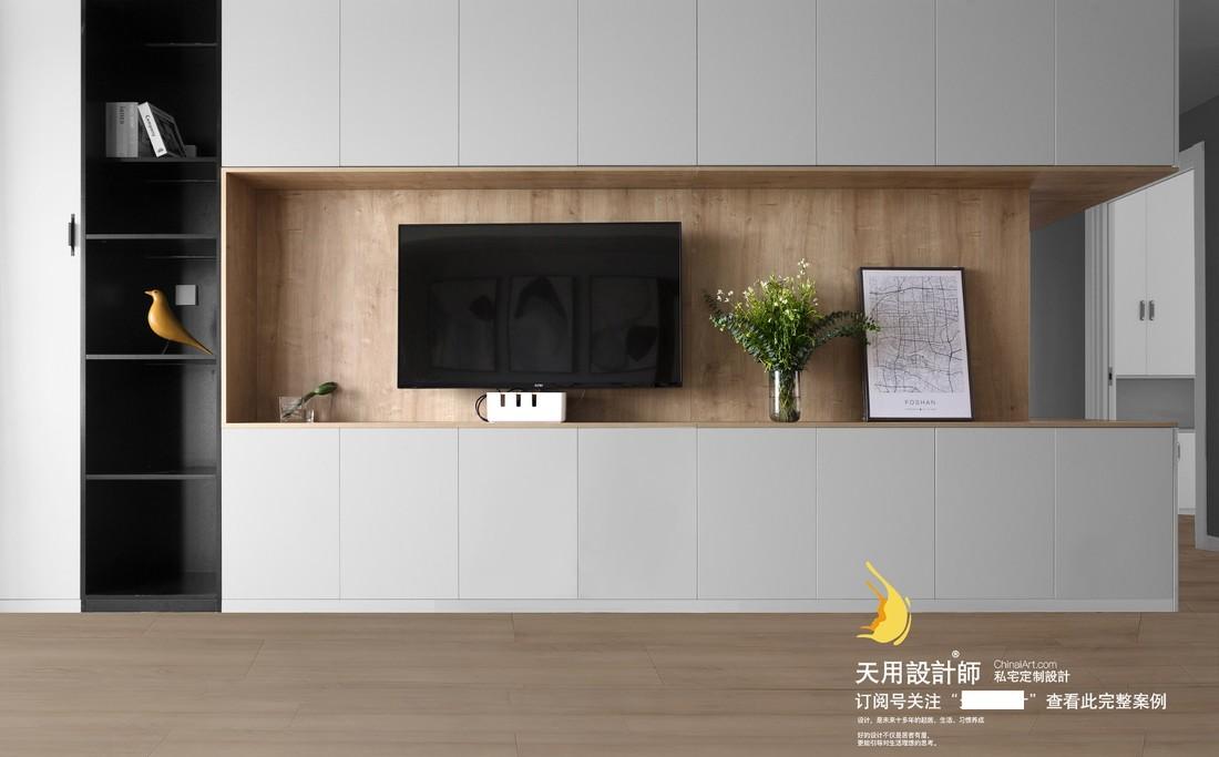 174 平现代混搭风家居,一线江景与空间完美融合-5