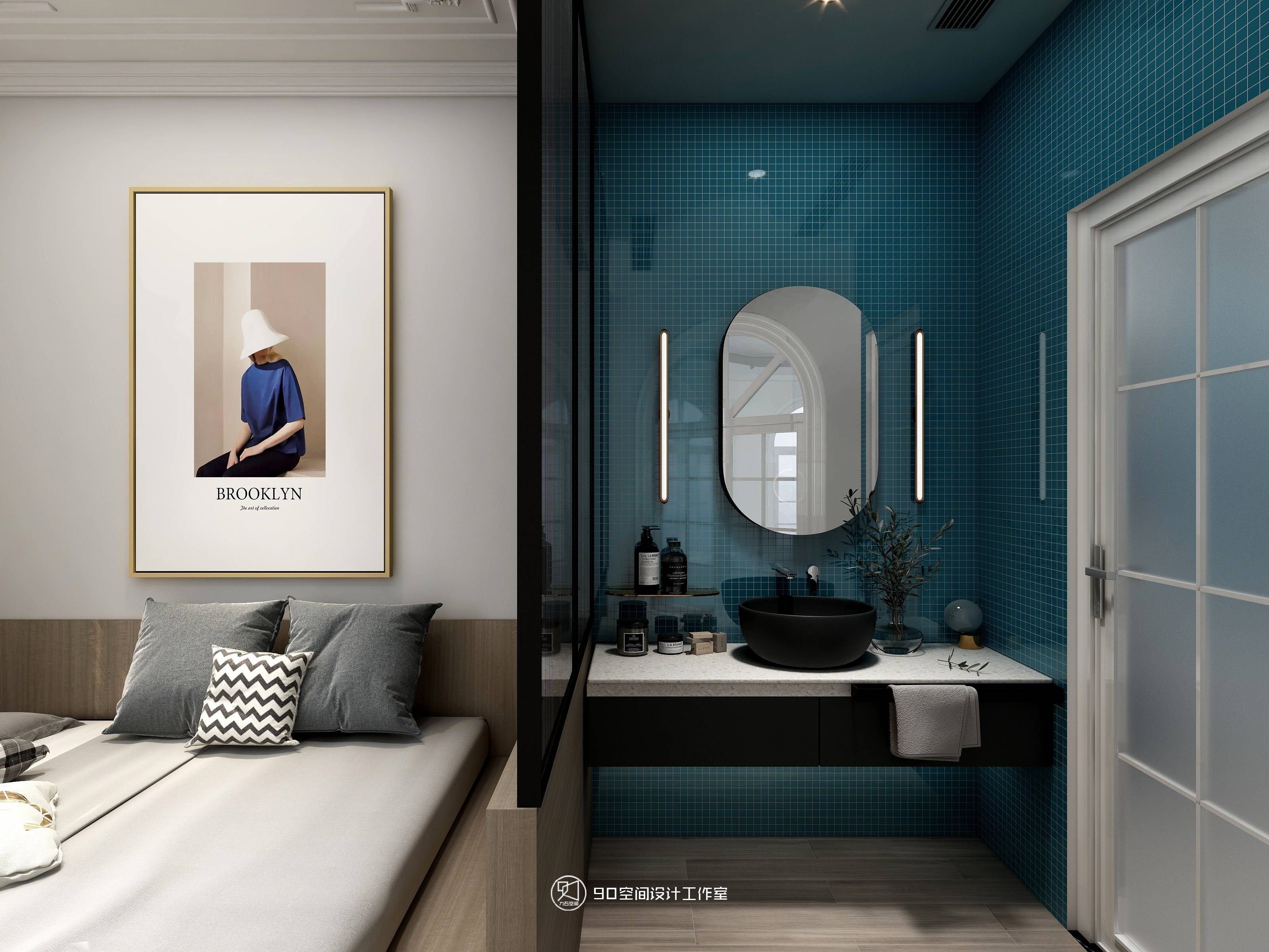 《光影流年》· 80 平方复古 LOFT 设计-45