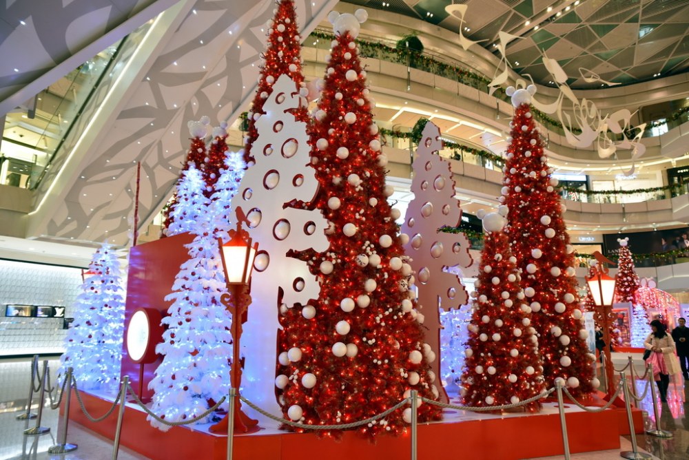 几十个超牛购物中心中庭方案-111