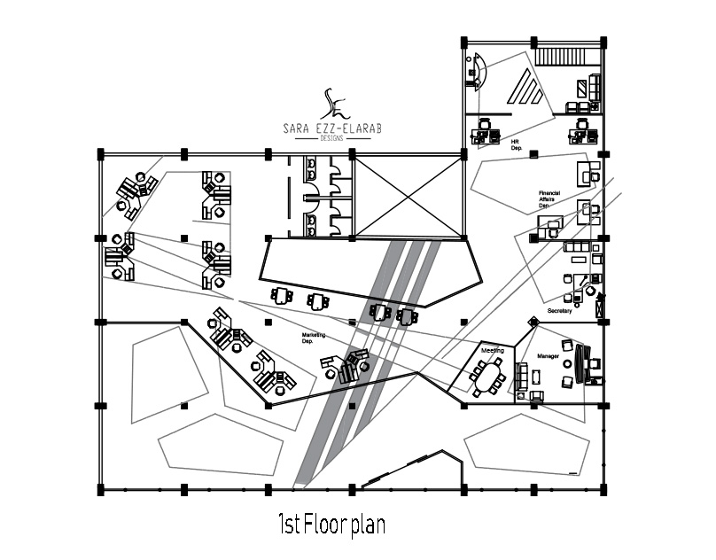 Adidas Store Design - 3rd Year Project 2019-2