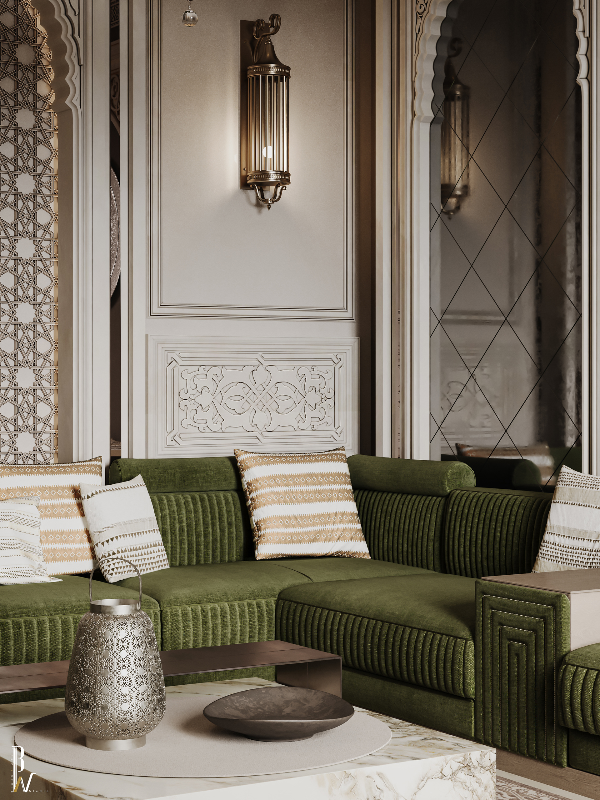 安达卢西亚阿拉伯语议会丨沙特阿拉伯丨Black N White-20