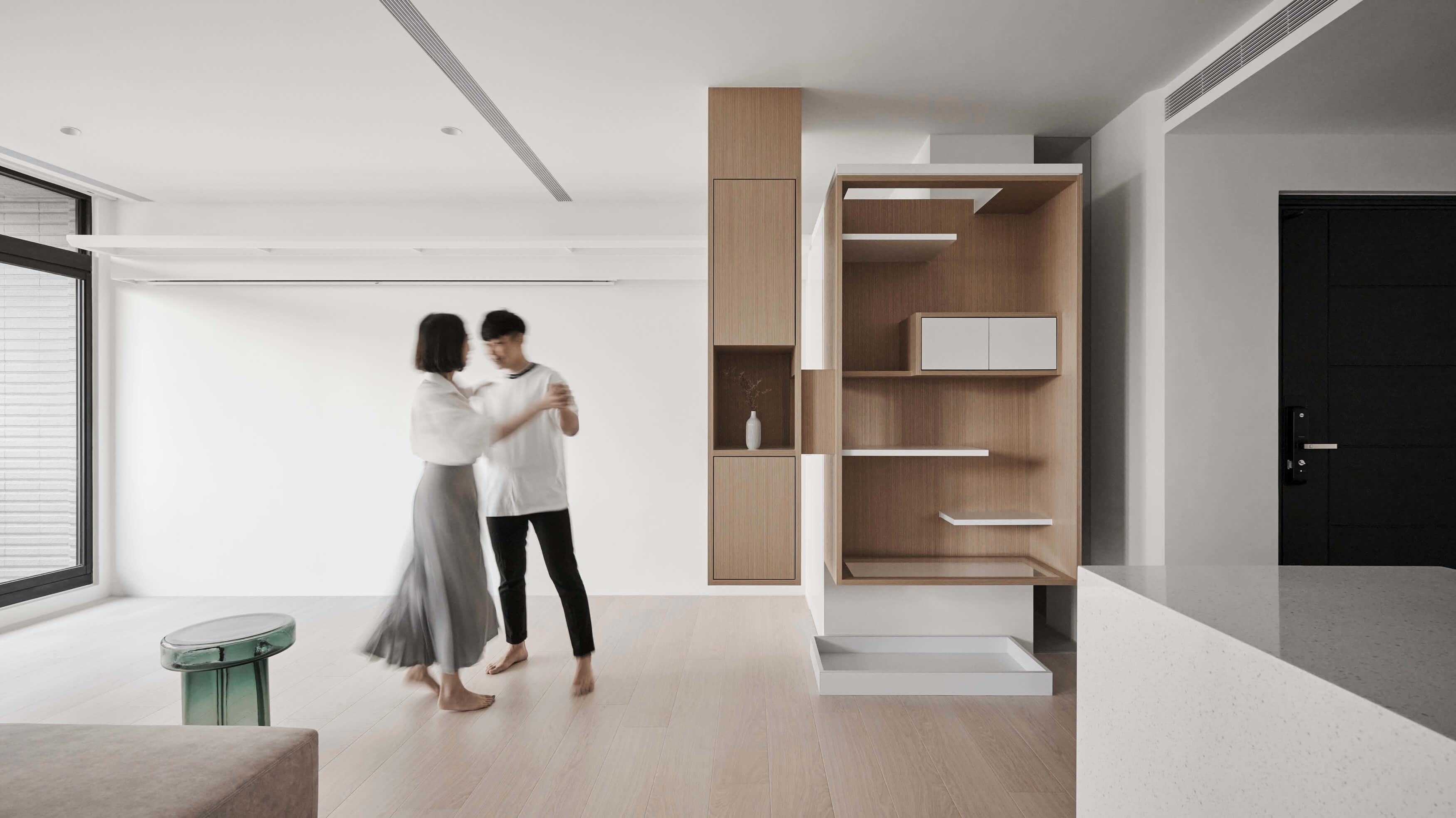 缭绕时时 通透开放的家丨寓子设计-19