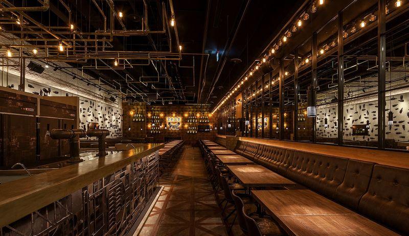 中壢店金色三麥，狂野立體空間的設計魅力-5