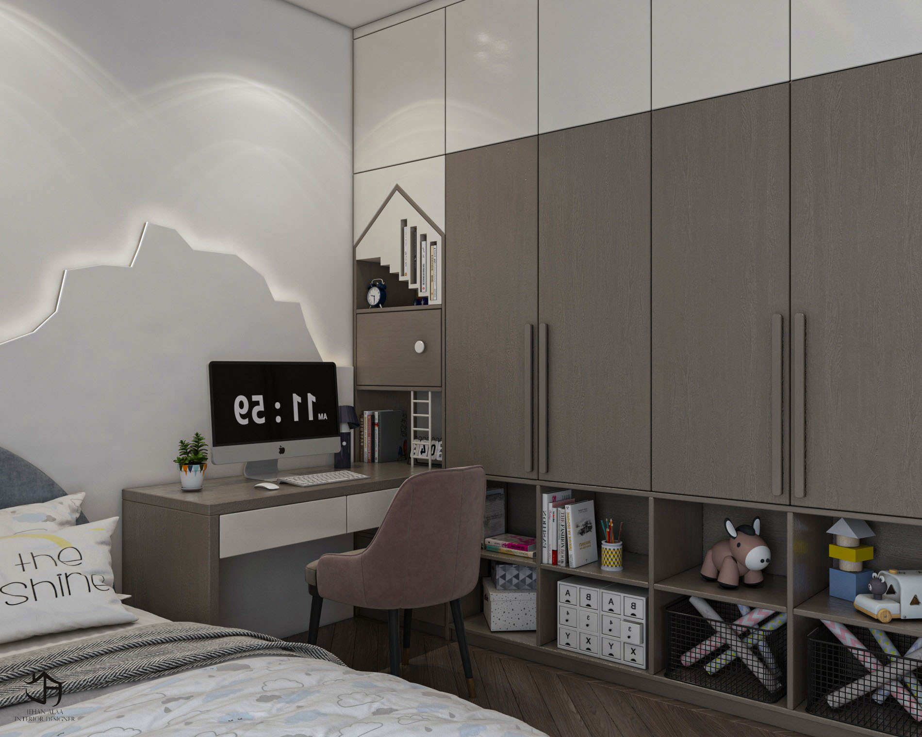 儿童房设计丨埃及-7