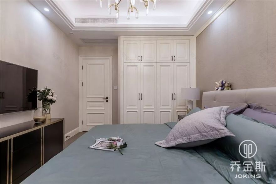 法式轻奢浪漫风情,乔金斯 250m²大平层设计-49
