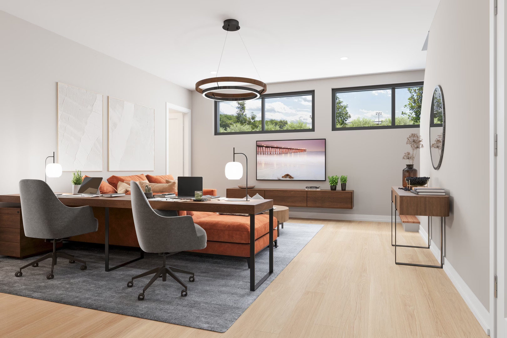 3D 室内渲染丨美国芝加哥丨The 2D3D Floor Plan Company-40