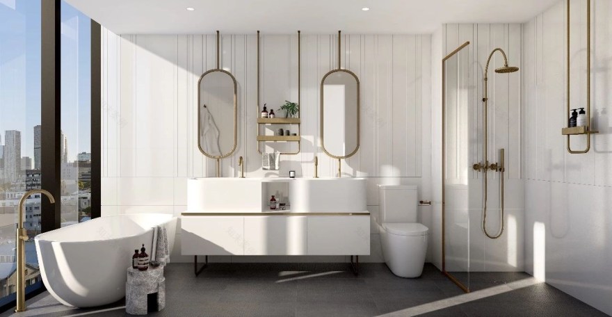 墨尔本 St Boulevard 项目,高科技定制窗户打造城市园林建筑-32