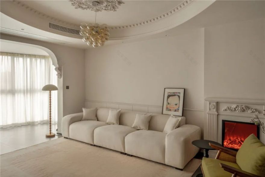 轻法式 dream house · 2 人 2 猫的 143㎡舒适之家丨刘九儿-22