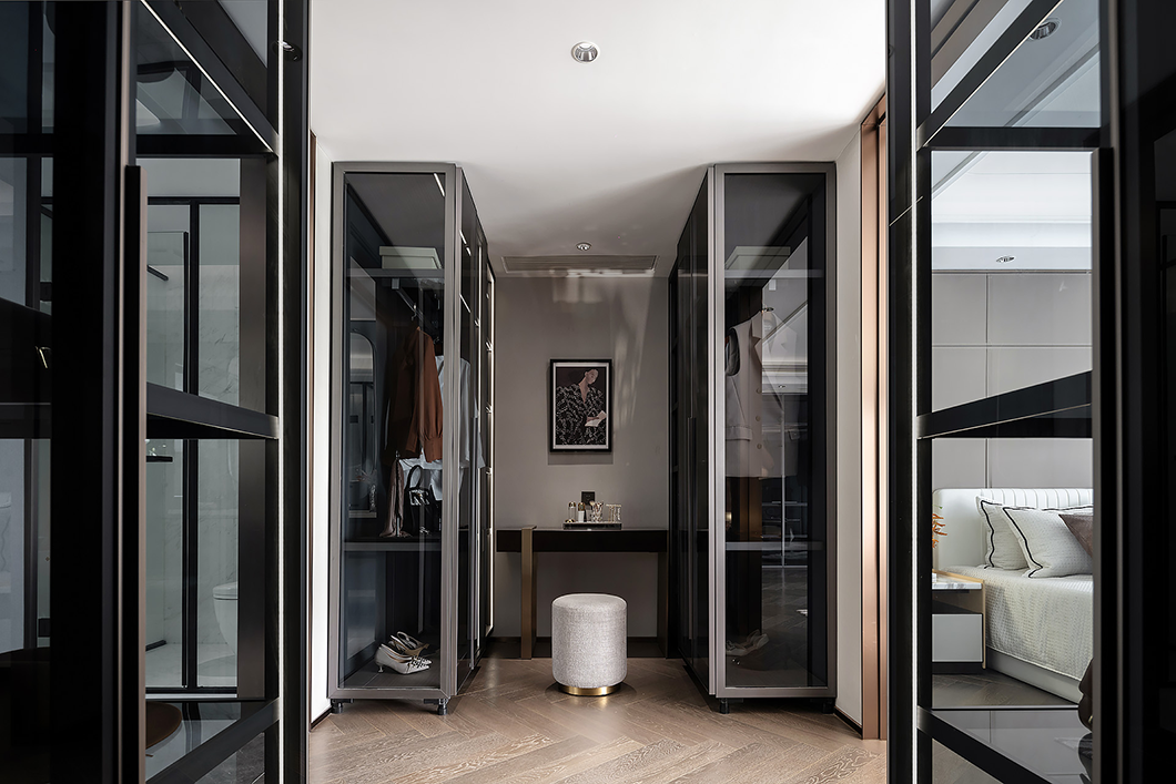 德方圆 | 380㎡现代别墅,轻奢有度,简而不凡!-40