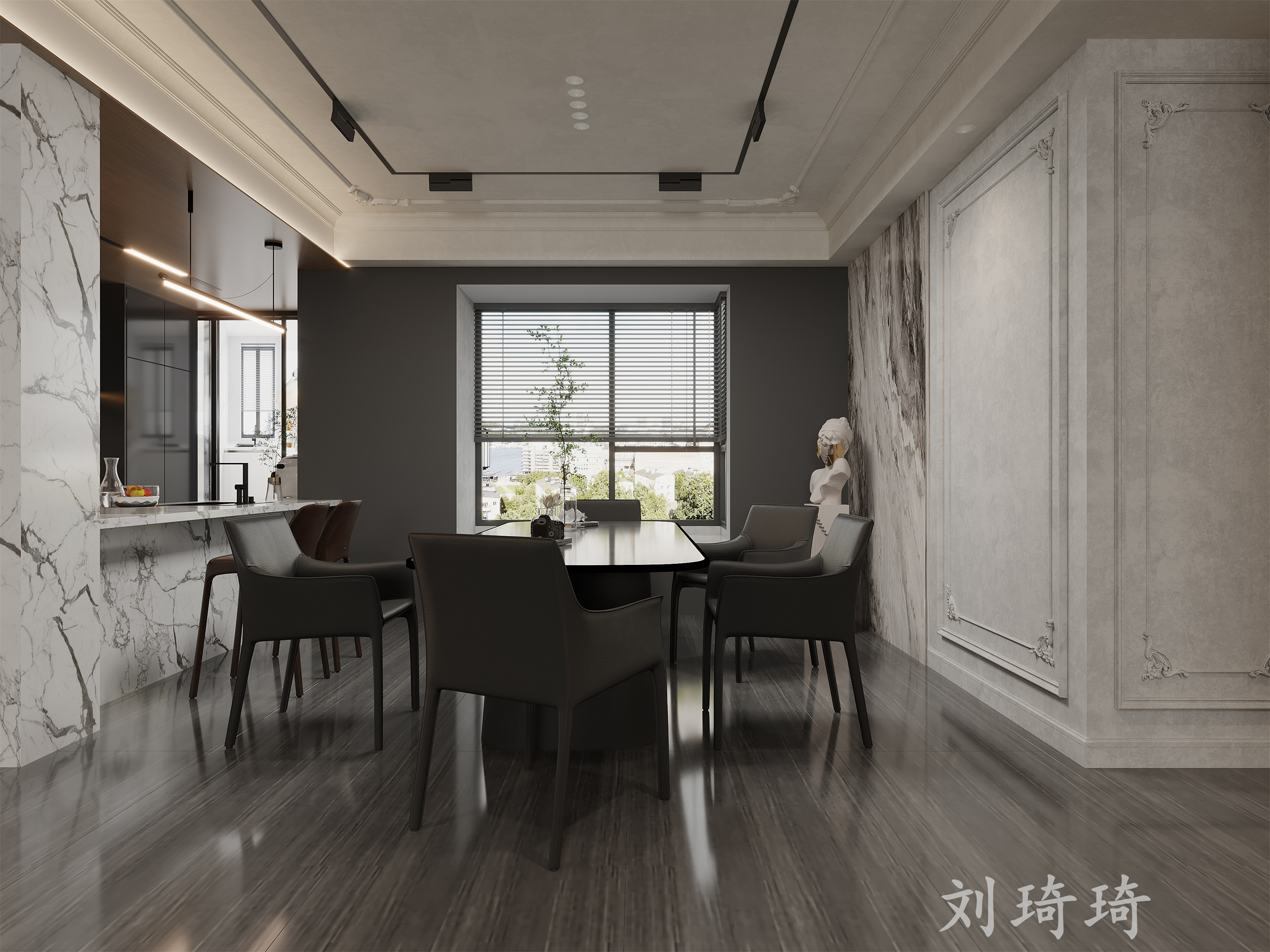 现代|干净细腻，简约而不简单-3