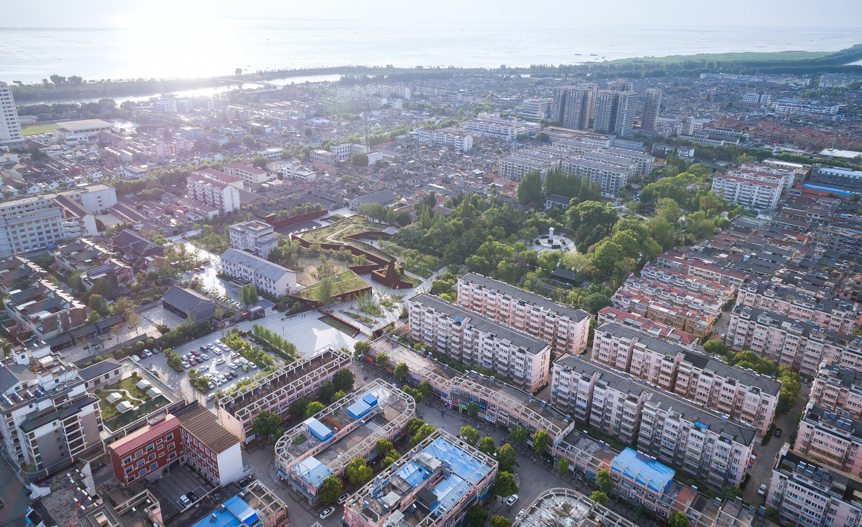 高邮抗日战争最后一役纪念馆及胜利广场丨同济大学建筑设计研究院-13