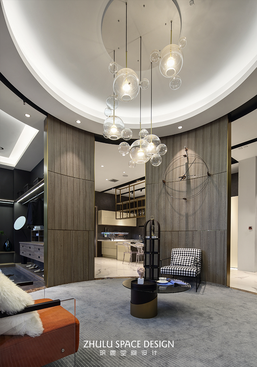 木色高端定制 / 2018筑鹿空间工装实景展示-12