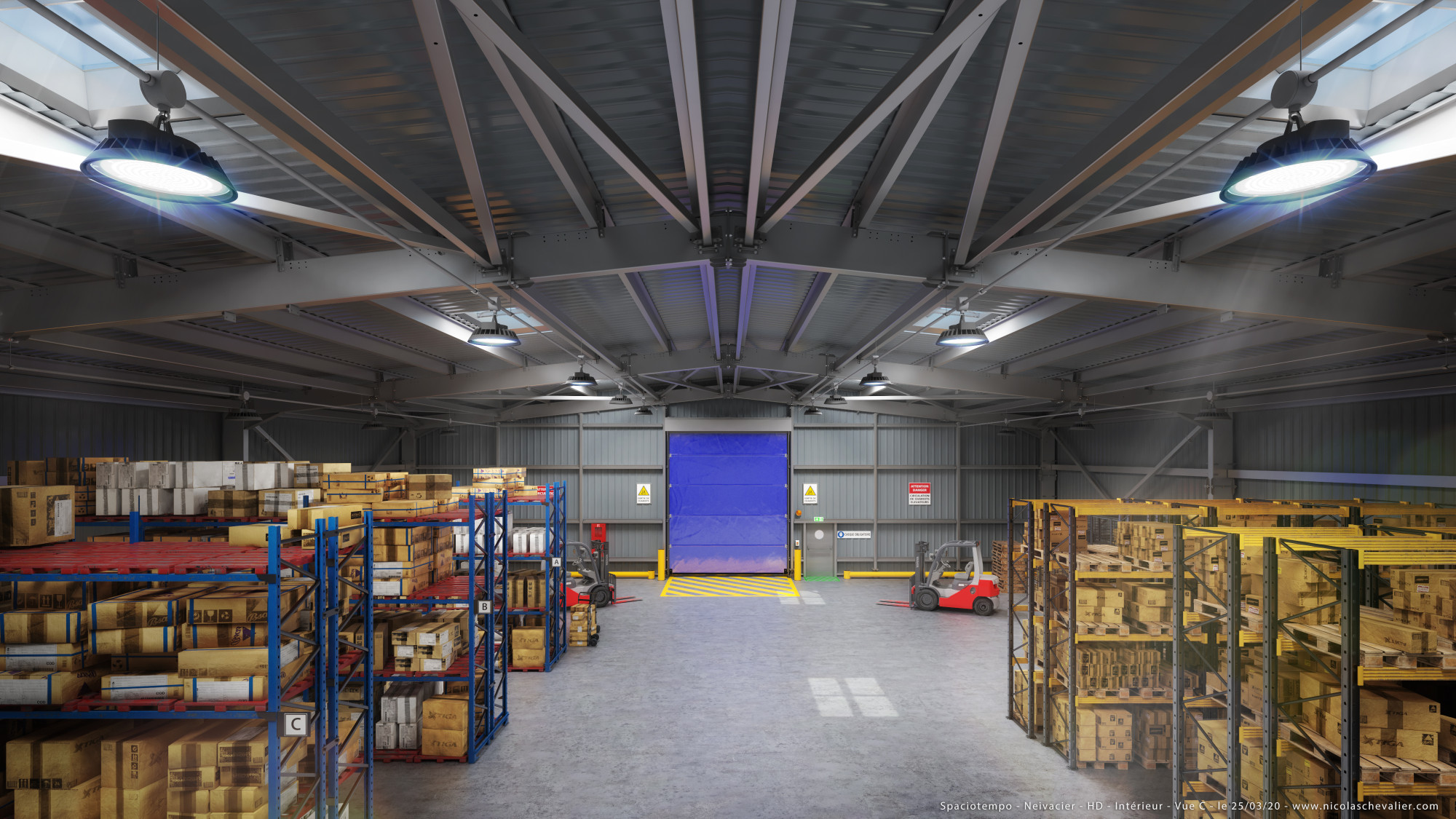 Industrial Building - 3D Visualization - Spaciotempo-6