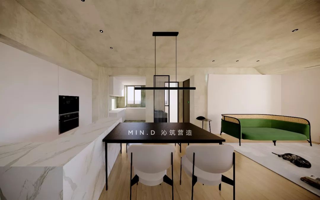 极简生活美学 | 鑫景湾 120㎡宁静空间-14