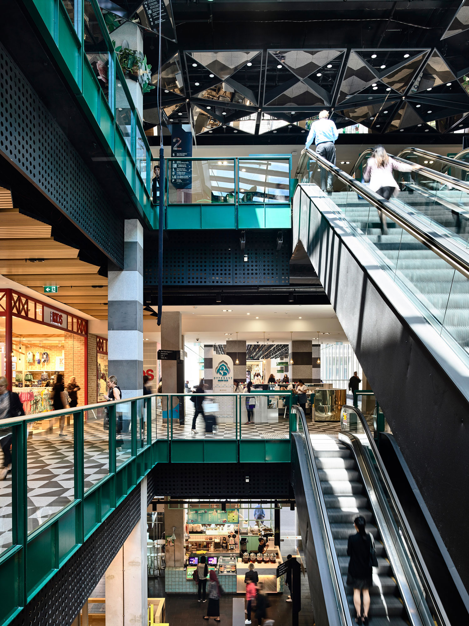 Melbourne Central Arcade - Bridge丨Kennedy Nolan设计-9